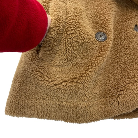 NWT GAP Sherpa Moto Jacket XS Tan - Picture 9 of 14